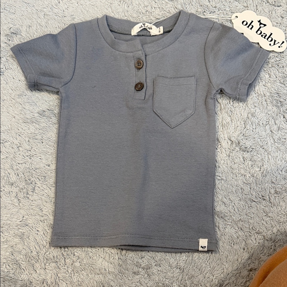 Gray Baby Shirt Oh Baby!